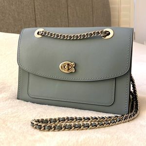 Authentic Coach Parker Bag with Silver Hardware